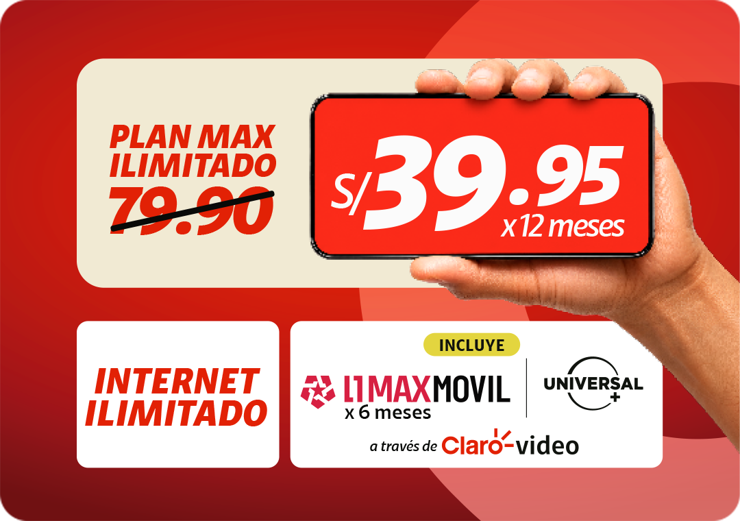 Plan Max ilimitado Plan Max ilimitado