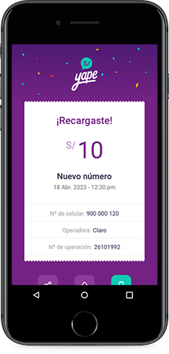 Vía APP Vía APP