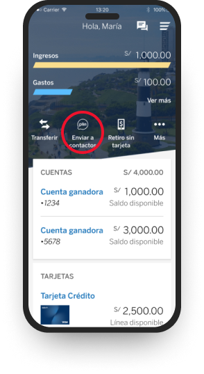 Vía APP Vía APP
