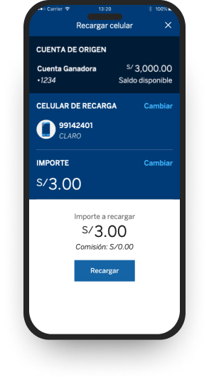 Vía APP Vía APP