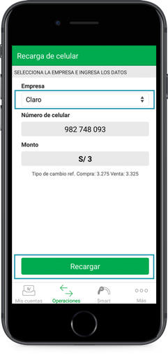 Vía APP Vía APP