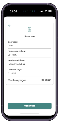 Vía APP Vía APP