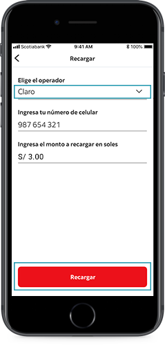 Vía APP Vía APP