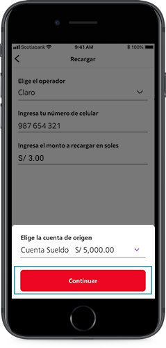 Vía APP Vía APP