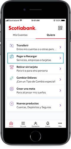 Vía APP Vía APP
